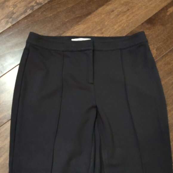 St. John Emma Knit Trouser Dark Charcoal Grey SIZE 4 - Picture 4 of 7